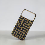 aslitec MAZEMAG MagSafe Case with Metal Accents & Maze Pattern for iPhone 18 Pro Max