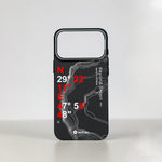 aslitec Geomag Armor Metal Accents Magsafe Case Wit Coordinates Design Case For iPhone 18 Pro