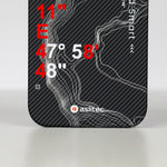 aslitec Geomag Armor Metal Accents Magsafe Case Wit Coordinates Design Case For iPhone 18 Pro Max