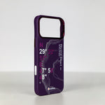 aslitec Geomag Armor Metal Accents Magsafe Case Wit Coordinates Design Case For iPhone 18 Pro