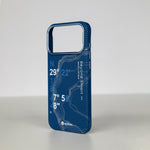 aslitec Geomag Armor Metal Accents Magsafe Case Wit Coordinates Design Case For iPhone 18 Pro Max