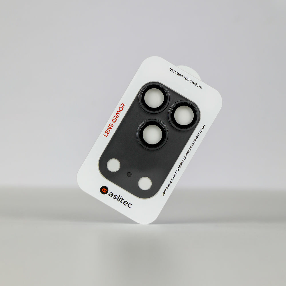 حماية عدسة كاميرا aslitec Lens Armor HD لهاتف iPhone 18 Pro بحماية فائقة