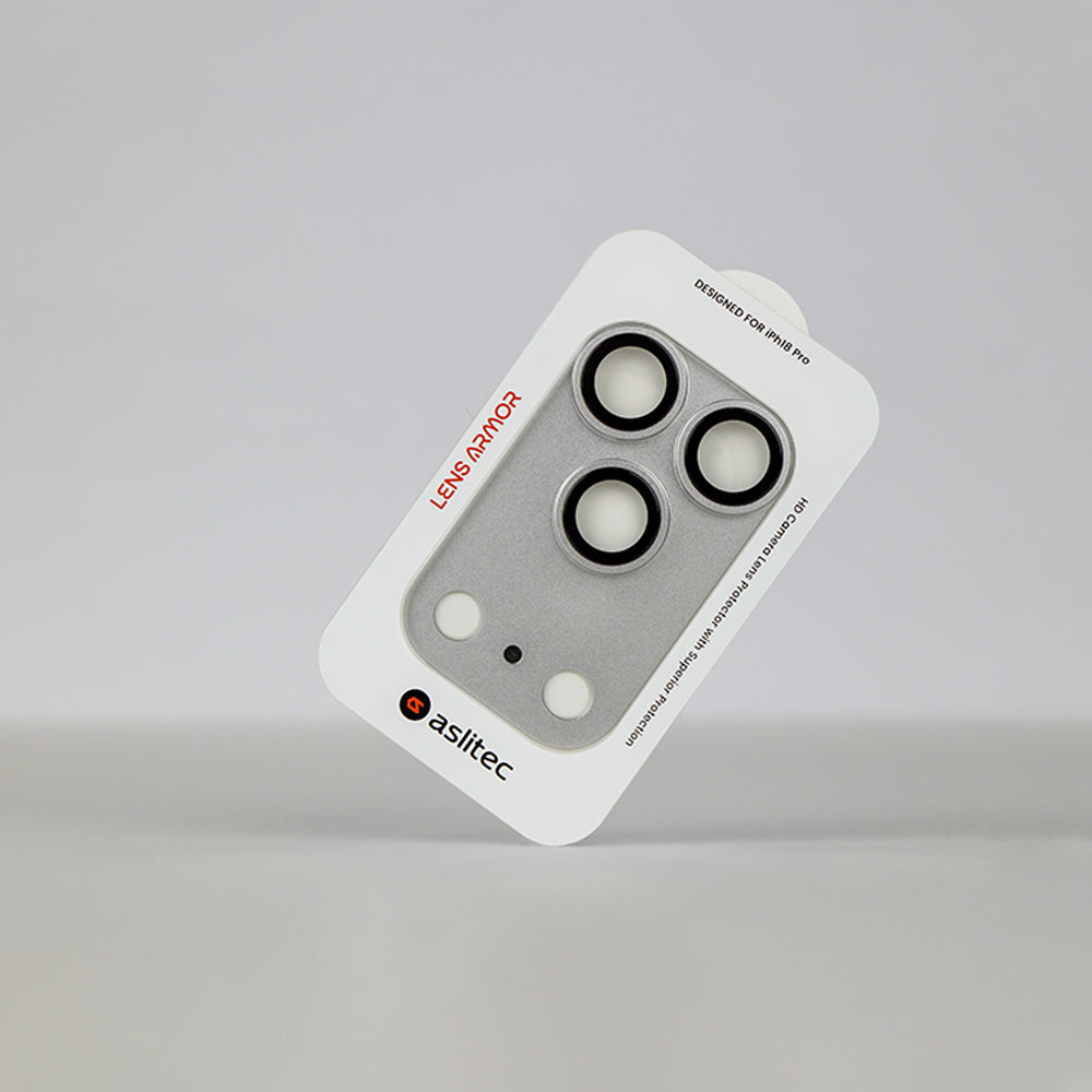 حماية عدسة كاميرا aslitec Lens Armor HD لهاتف iPhone 18 Pro بحماية فائقة