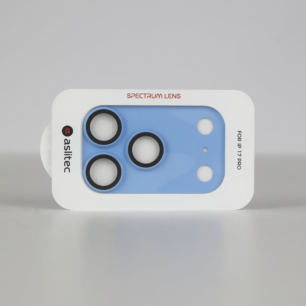 aslitec Spectrum Lens Color Camera Lens Film for iPhone 17 Pro with Precision Alignment Frame