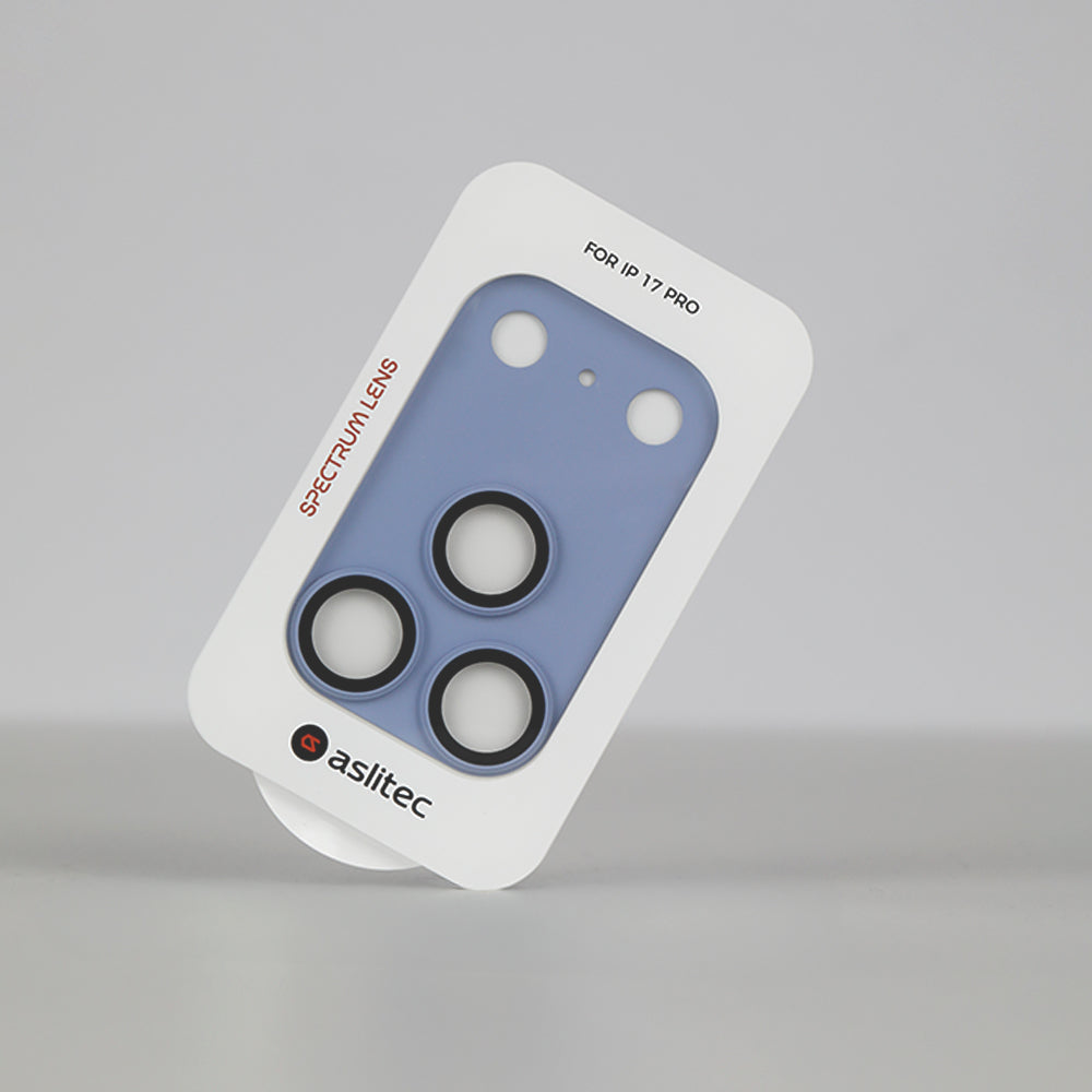 aslitec Spectrum Lens Color Camera Lens Film for iPhone 17 Pro with Precision Alignment Frame