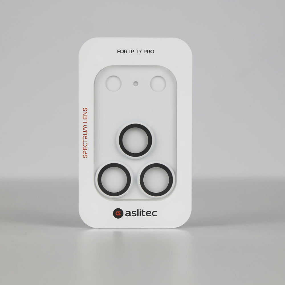 aslitec Spectrum Lens Color Camera Lens Film for iPhone 17 Pro with Precision Alignment Frame