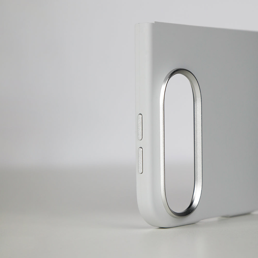 LZEL SILICORE Premium Silicone MagSafe Case with Metal Camera Frame for iPhone Duo