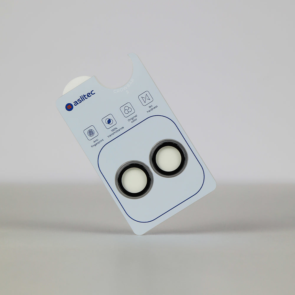 aslitec OPTARA DUO Ultra-Clear Camera Lens Protector for iPhone Duo – 99% Light Transmittance