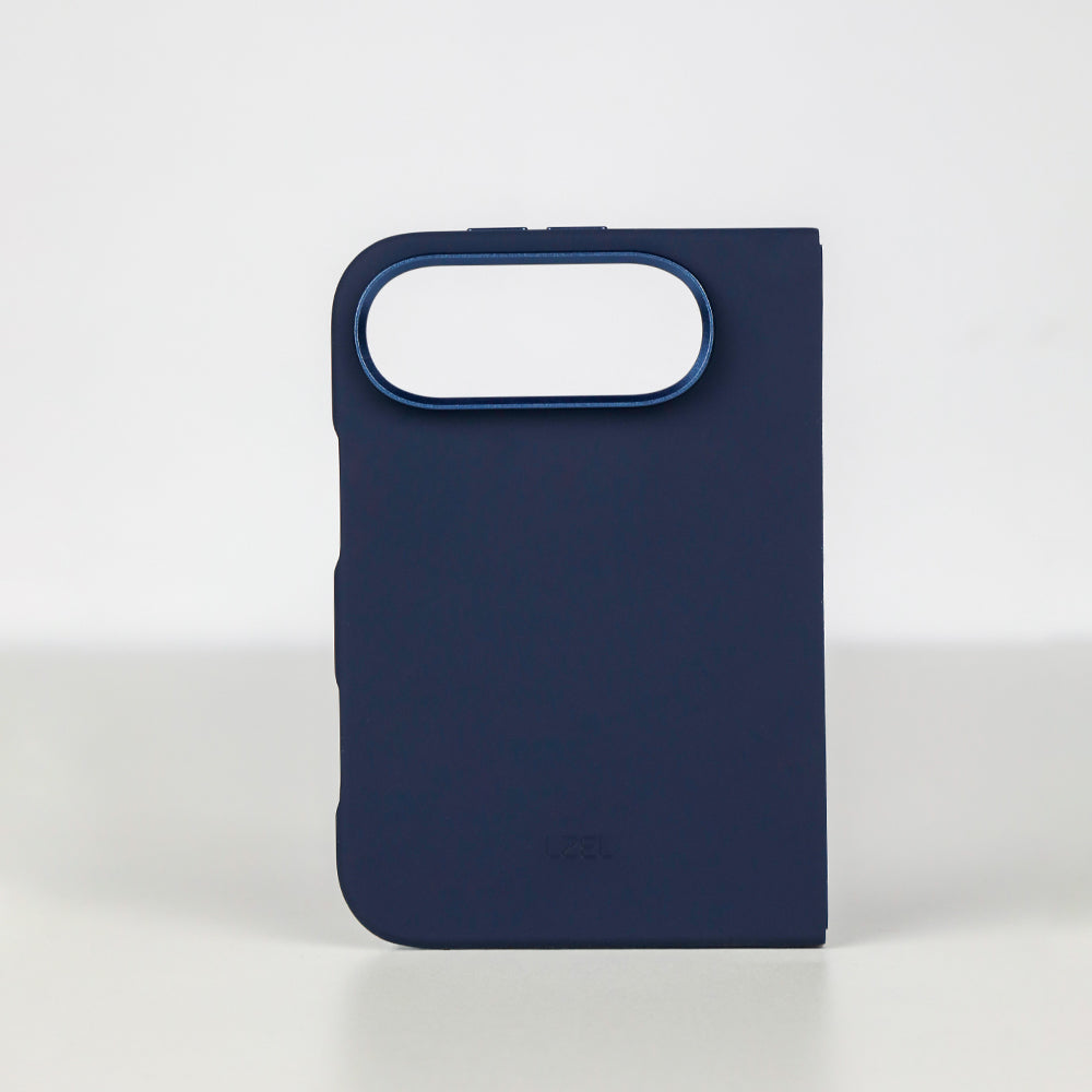 كفر LZEL SILICORE من السيليكون الفاخر بدعم MagSafe وإطار معدني للكاميرا لـ iPhone Duo