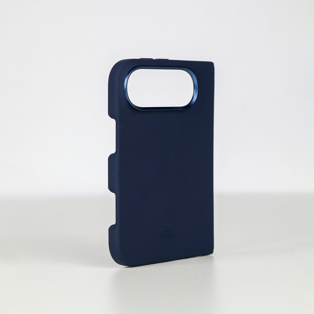 كفر LZEL SILICORE من السيليكون الفاخر بدعم MagSafe وإطار معدني للكاميرا لـ iPhone Duo