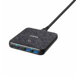 شاحن Power Port Atom III بقوة 63 واط نحيف من Anker | أسود