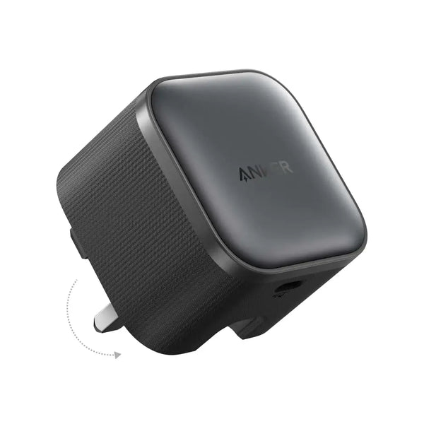 شاحن أنكر نانو سريع 45 واط بتقنية GaN – USB-C | أسود