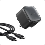 شاحن ANKER Nano بقدرة 45 واط – شحن سريع مع كابل USB-C إلى USB-C | أسود