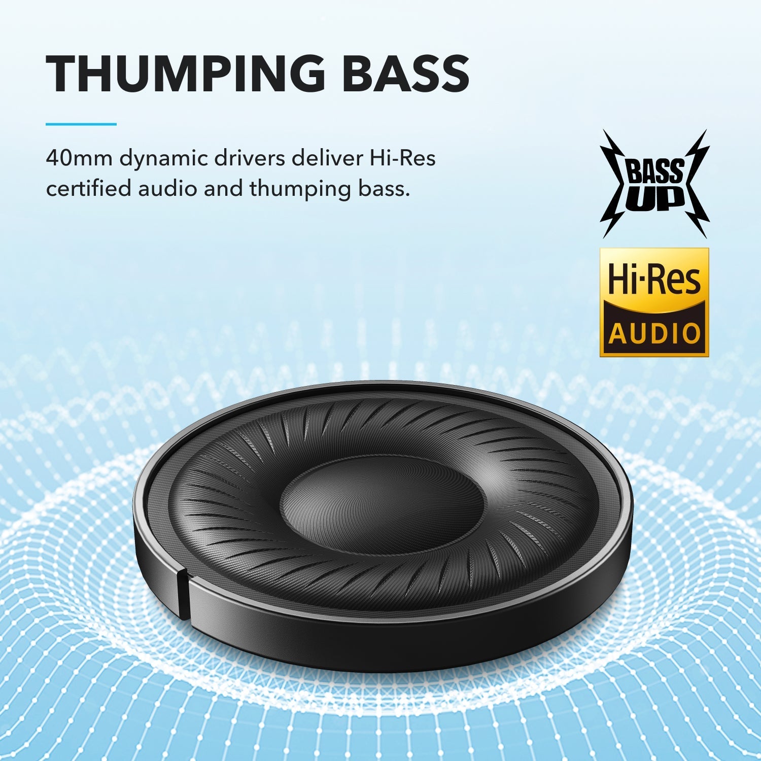 سماعة Soundcore Q20i لاسلكية مع إلغاء الضوضاء