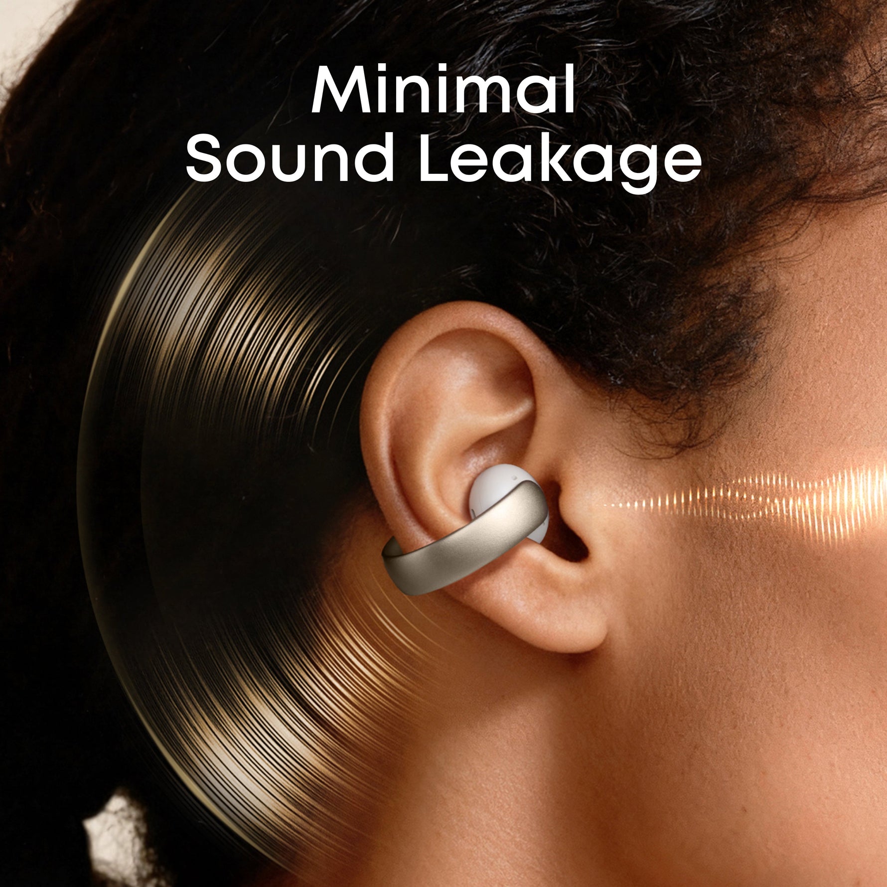 سماعات Soundcore AeroClip مفتوحة الأذن بمشبك – راحة متكيفة