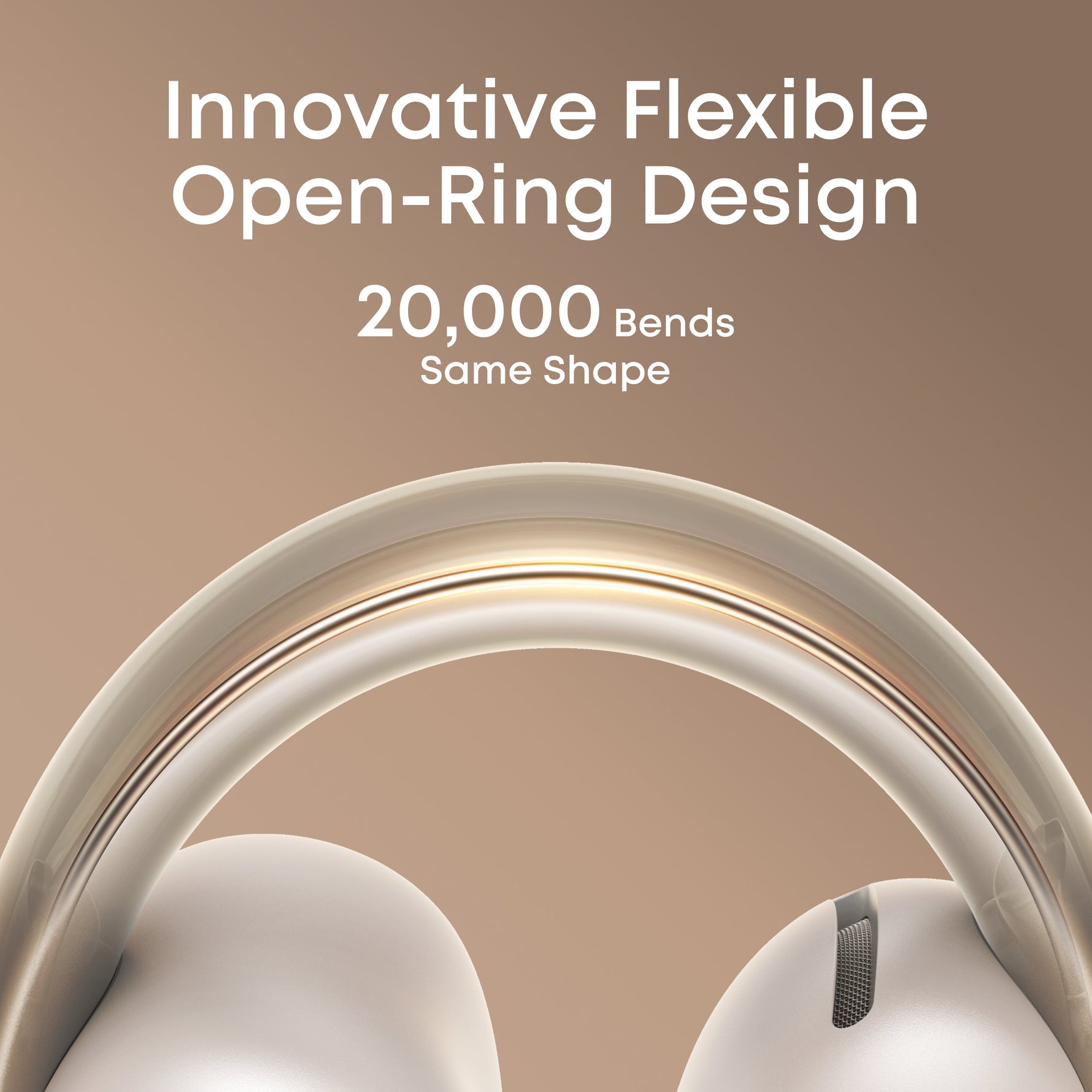 سماعات Soundcore AeroClip مفتوحة الأذن بمشبك – راحة متكيفة