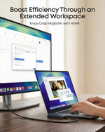 محول أنكر نانو USB-C متعدد المنافذ 6 في 1 - 5Gbps | أسود