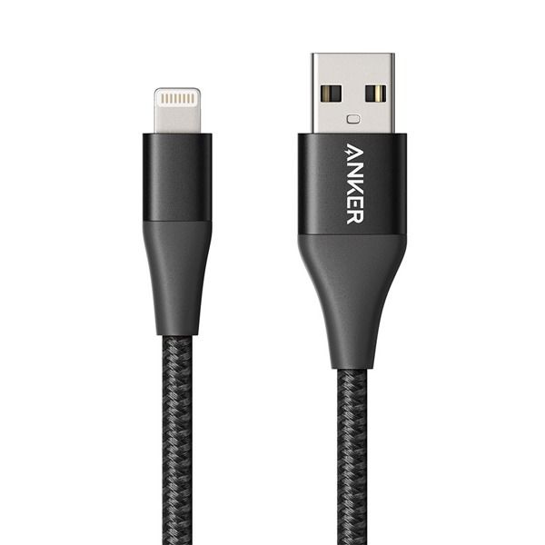 Anker 0.9m/3ft Powerline+ II Lightning Cable C89 Ð Black (A8452H13)