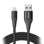 كيبل أنكر Powerline+ II من نوع Lightning C89 مقاس 1.8 م / 6 قدم | أسود 