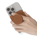 LZEL Aegis Leather Card Wallet Fortis MagSafe Magnetic | Brown