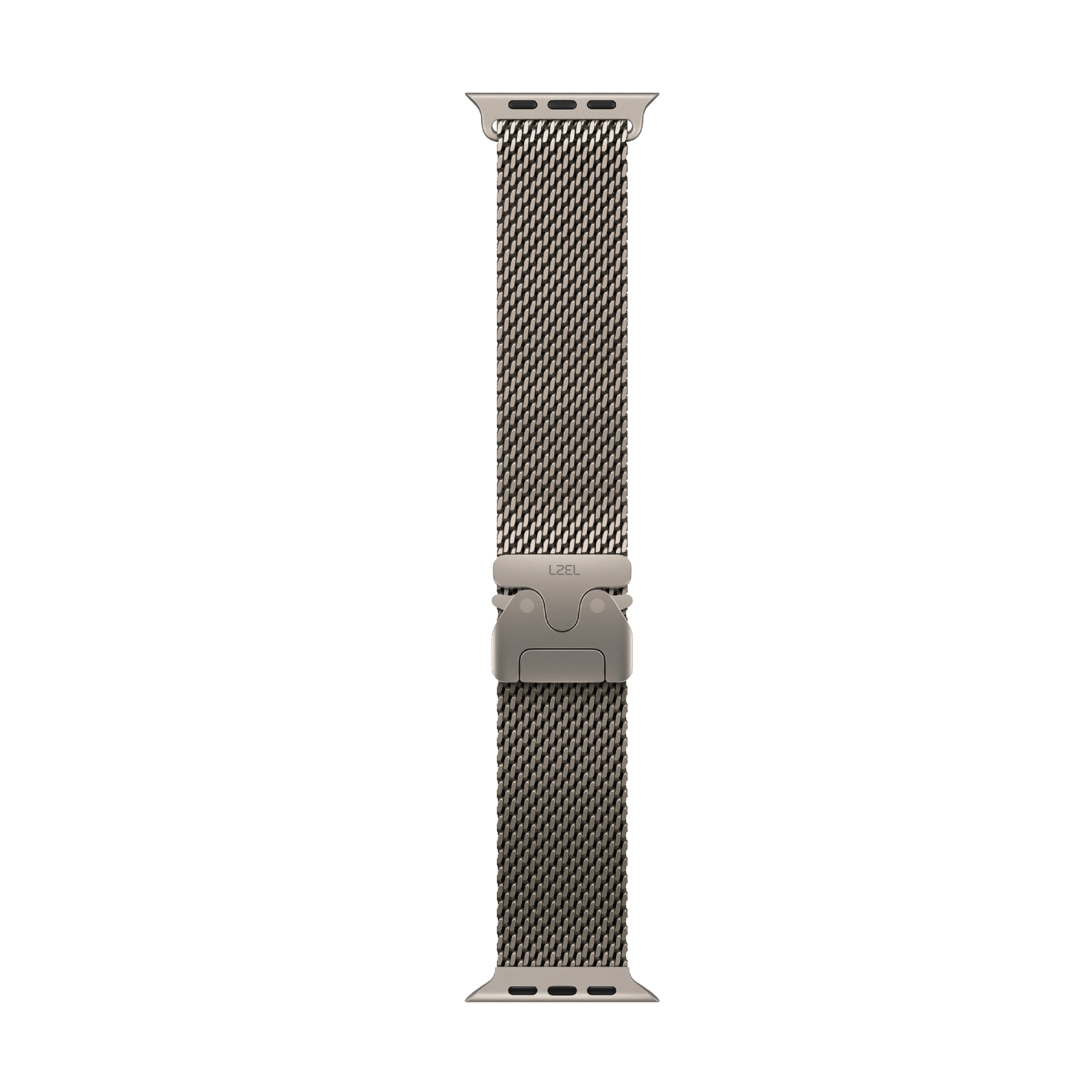 LZEL Avalonflex Titanium  Milanese Loop Watch Band For 42/44/45/46/49mm (S10) Natural Titanium