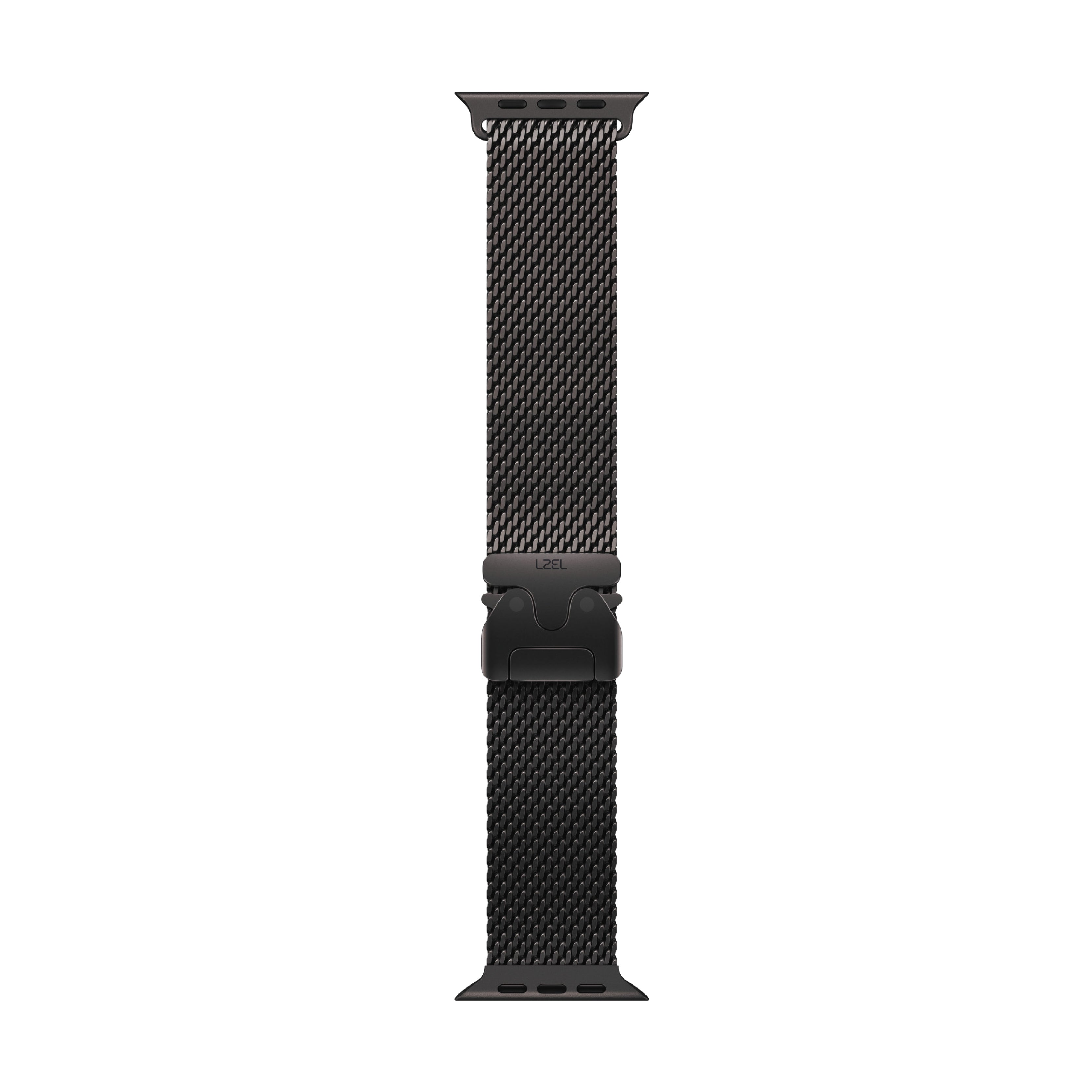 LZEL Avalonflex Titanium  Milanese Loop Watch Band For 42/44/45/46/49mm (S10) Black