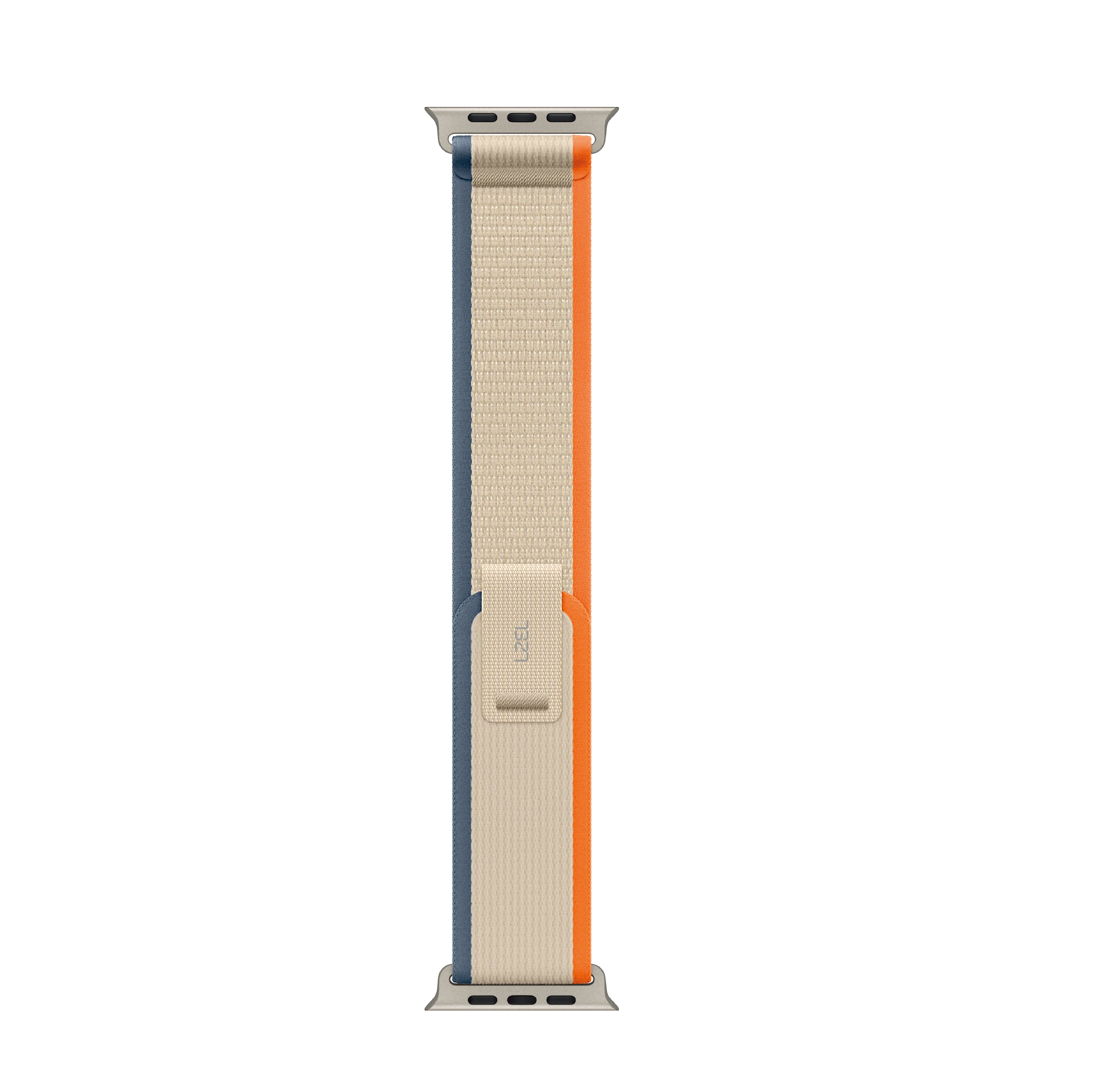 LZEL 38/40/41/42MM AvalonFlex Series 10 Nylon Watch Band |Orange/Beige