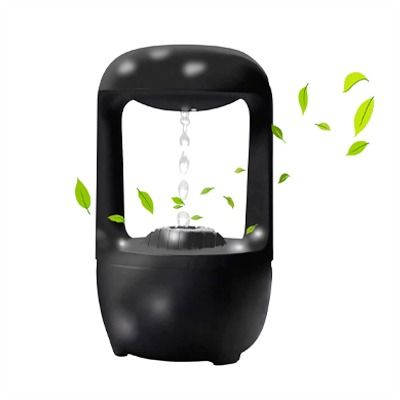 Anti Gravity Water Drop Humidifier Black | AG-WDHB