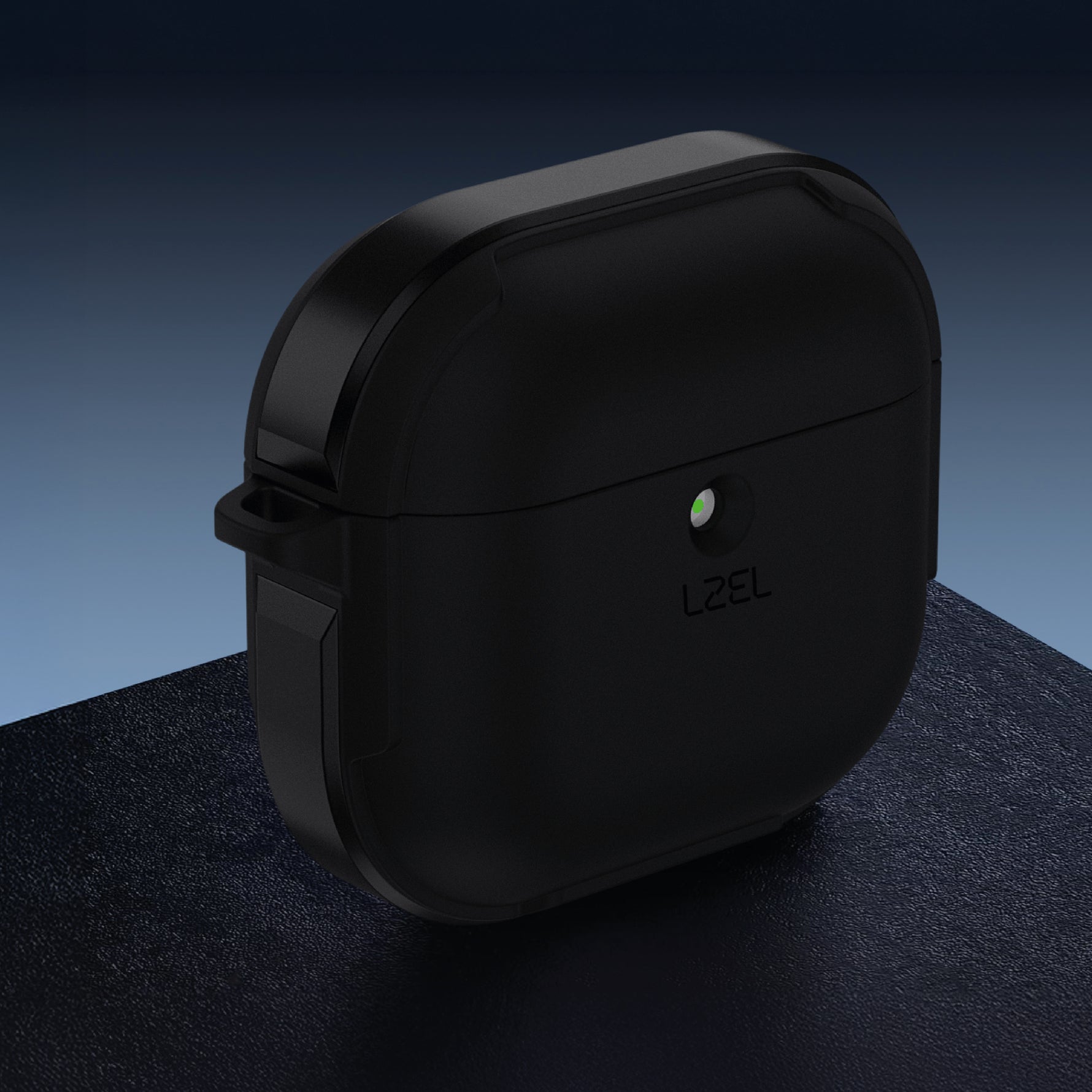 LZEL Aurum Airpods 4 Case Guard Pro Anti Fall Premium Hard Pc Case | Black