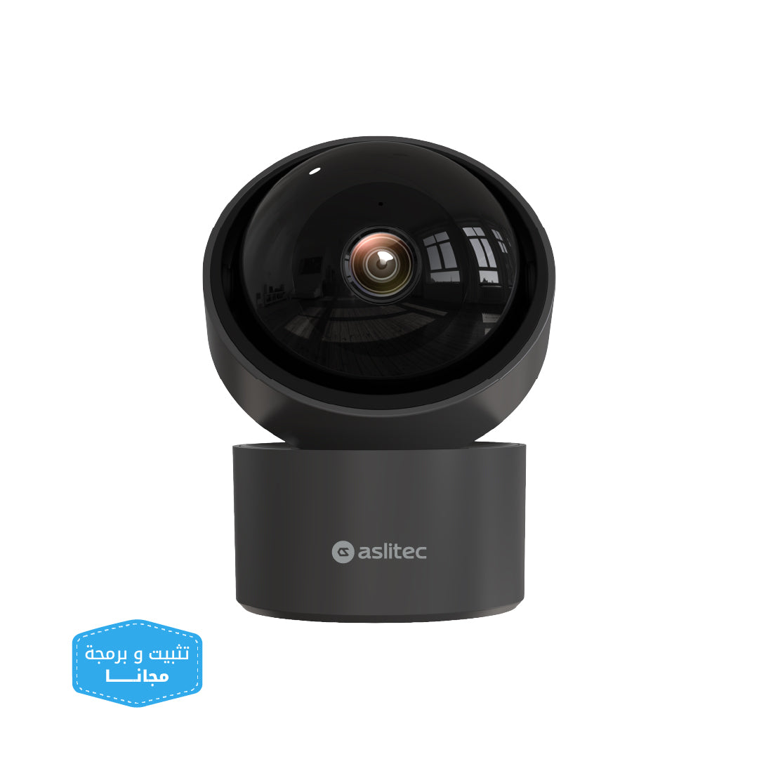 aslitec Orvix AI Vision Core 4mp Smart WiFi 2560*1440 Indoor Camera | Black