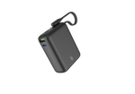 LZEL PrimeBrio 20K Mini PD Power Bank – 20000mAh, 40W, Built-in Type-C Cable