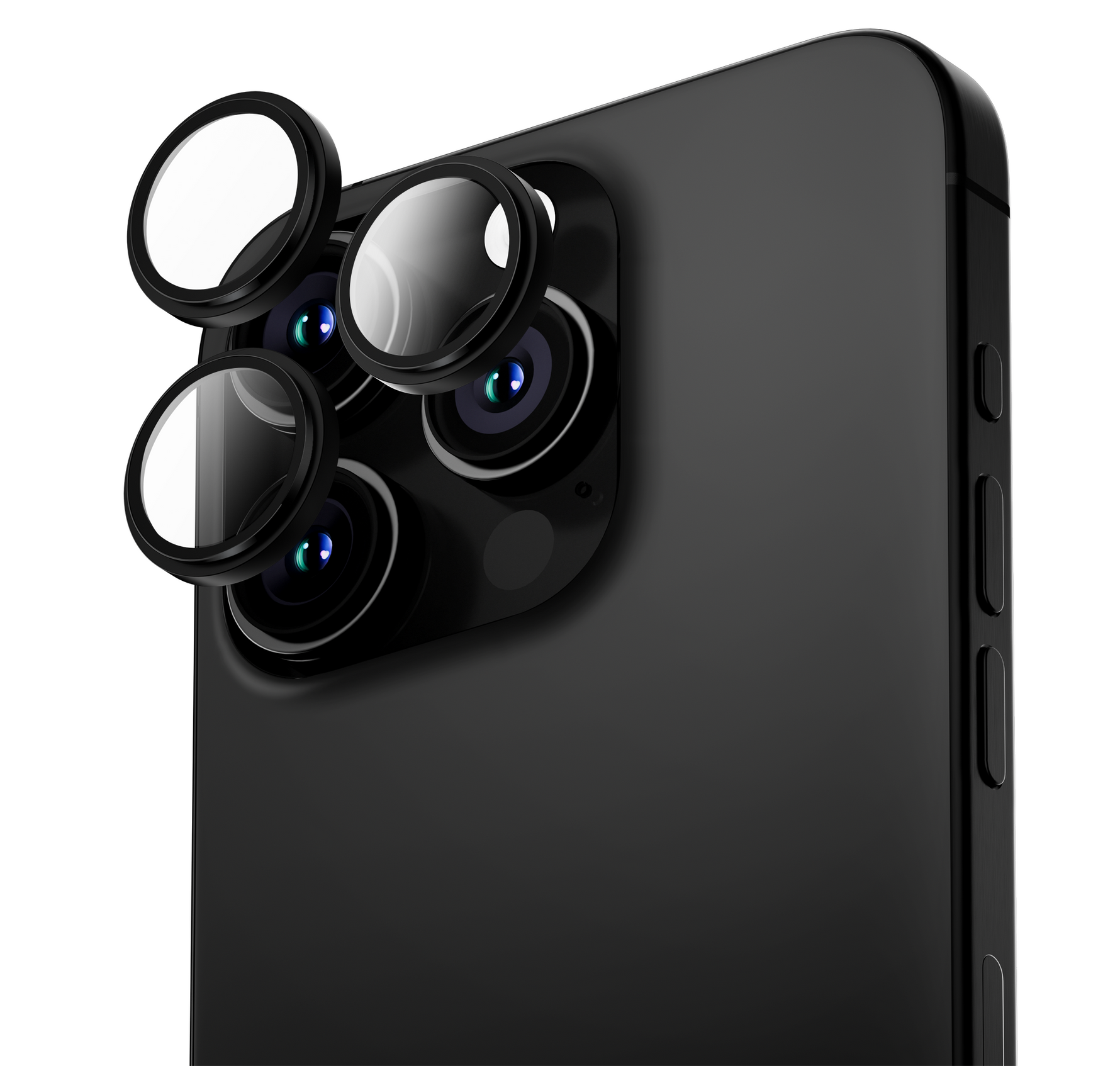 كڤر حماية AR كاميرا لهاتف IPHONE 16  PRO/ 16 Pro Max من ANANK| أسود