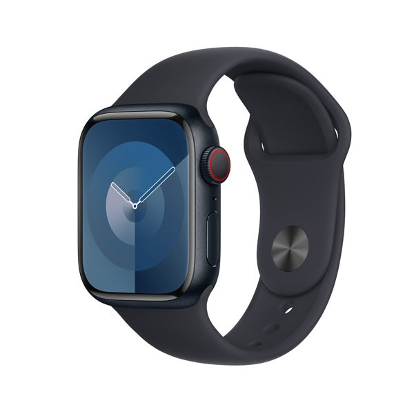 Apple Watch Series 9 - 41MM - GPS+Celluar - Aluminum Case With Sport Band - M/L | Midnight