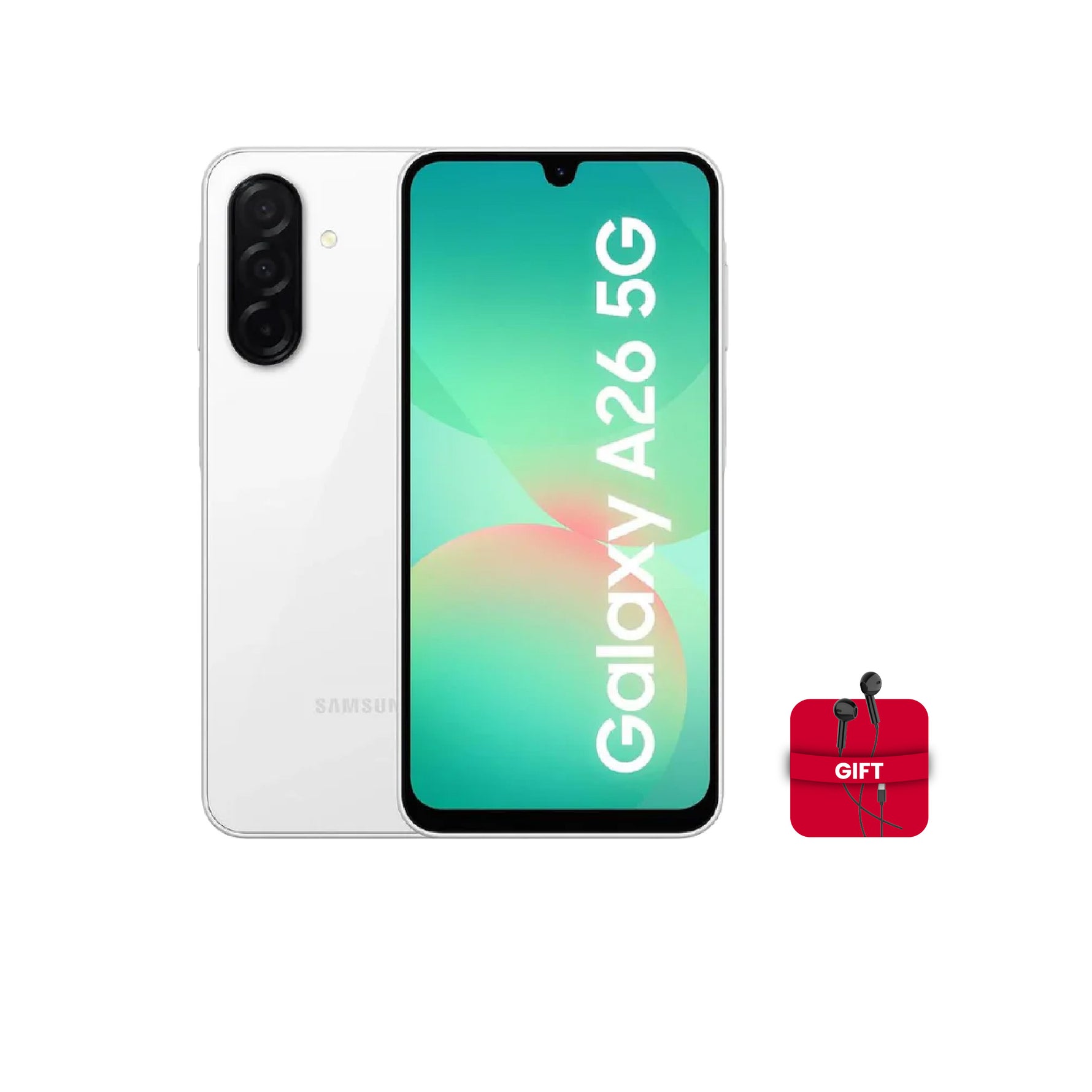 Samsung Galaxy A26 5G - 128GB - 6GB RAM | White