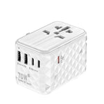 Asli Global 70W GaN PD Universal Fast Charger | White