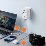 Asli Global 70W GaN PD Universal Fast Charger | White