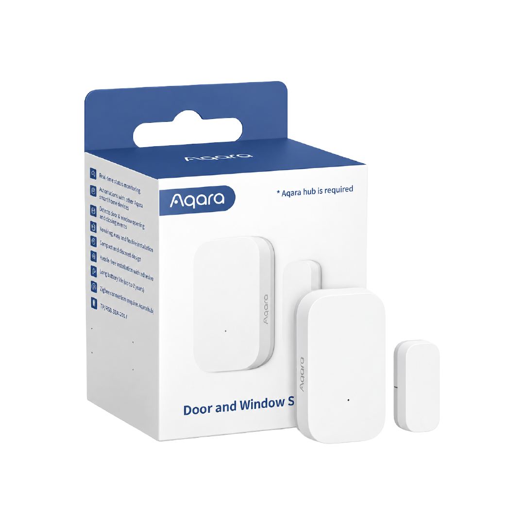 Aqara Door and Window Sensor Wireless Mini Alarm System and Smart Home Automation