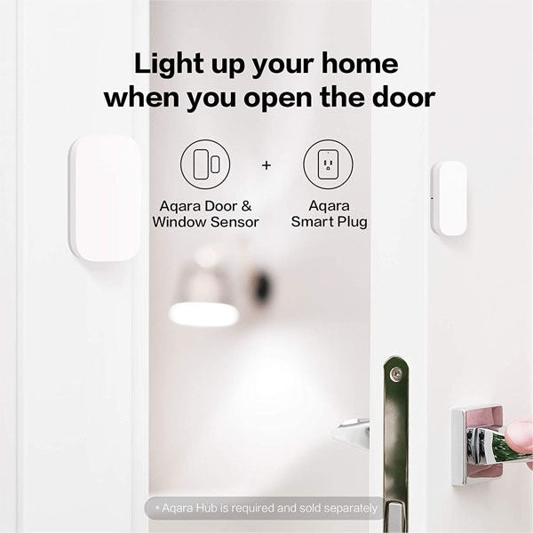 Aqara Door and Window Sensor Wireless Mini Alarm System and Smart Home Automation