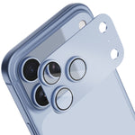 حماية عدسات كاميرا LZEL بتقنية AR+AF من زجاج Corning Eagle Eye الأصلي مع قاعدة معدنية لهاتف iPhone 18 Pro Max