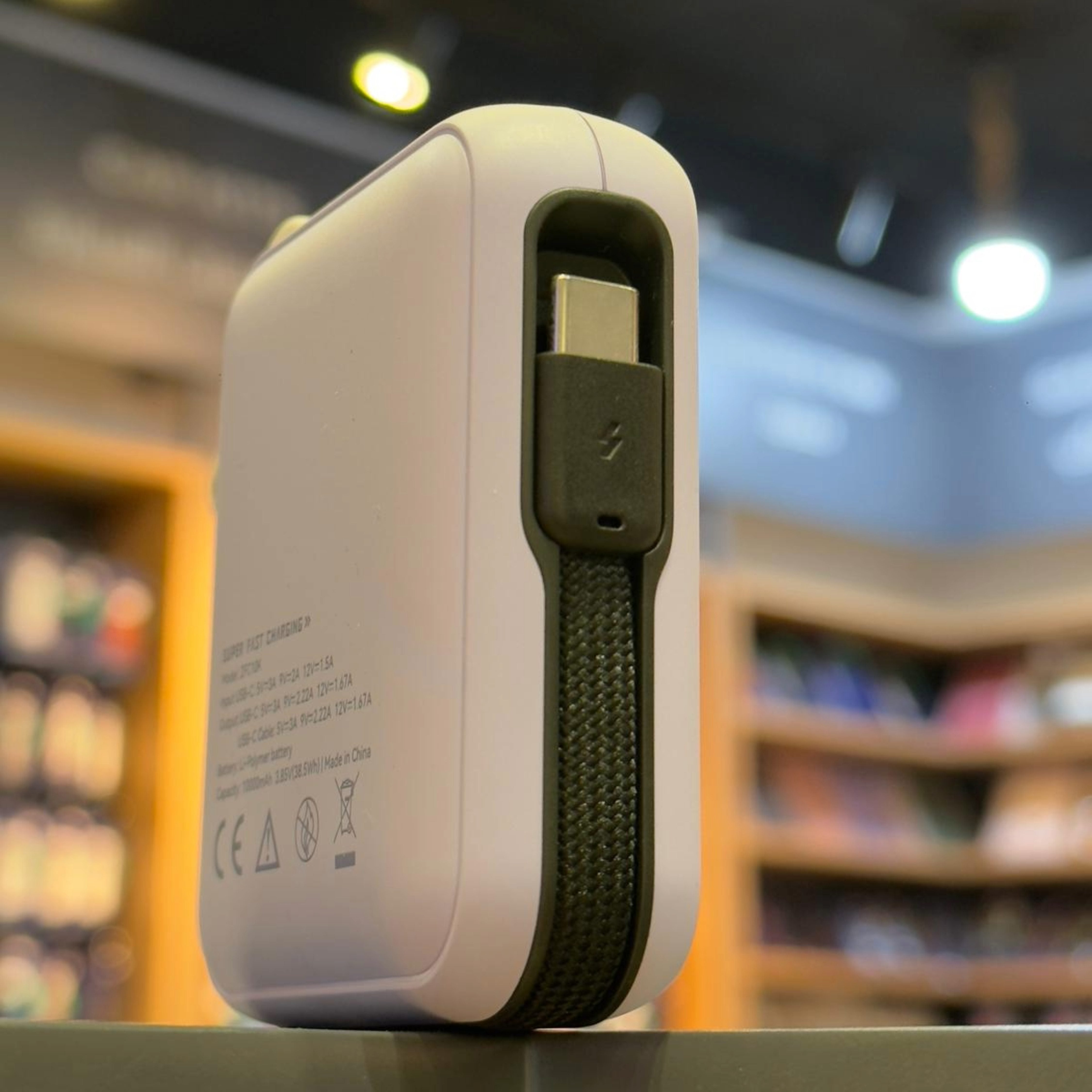 LZEL ZenoFlex Charge Mini 10000mAh PD Power Bank | Mocha