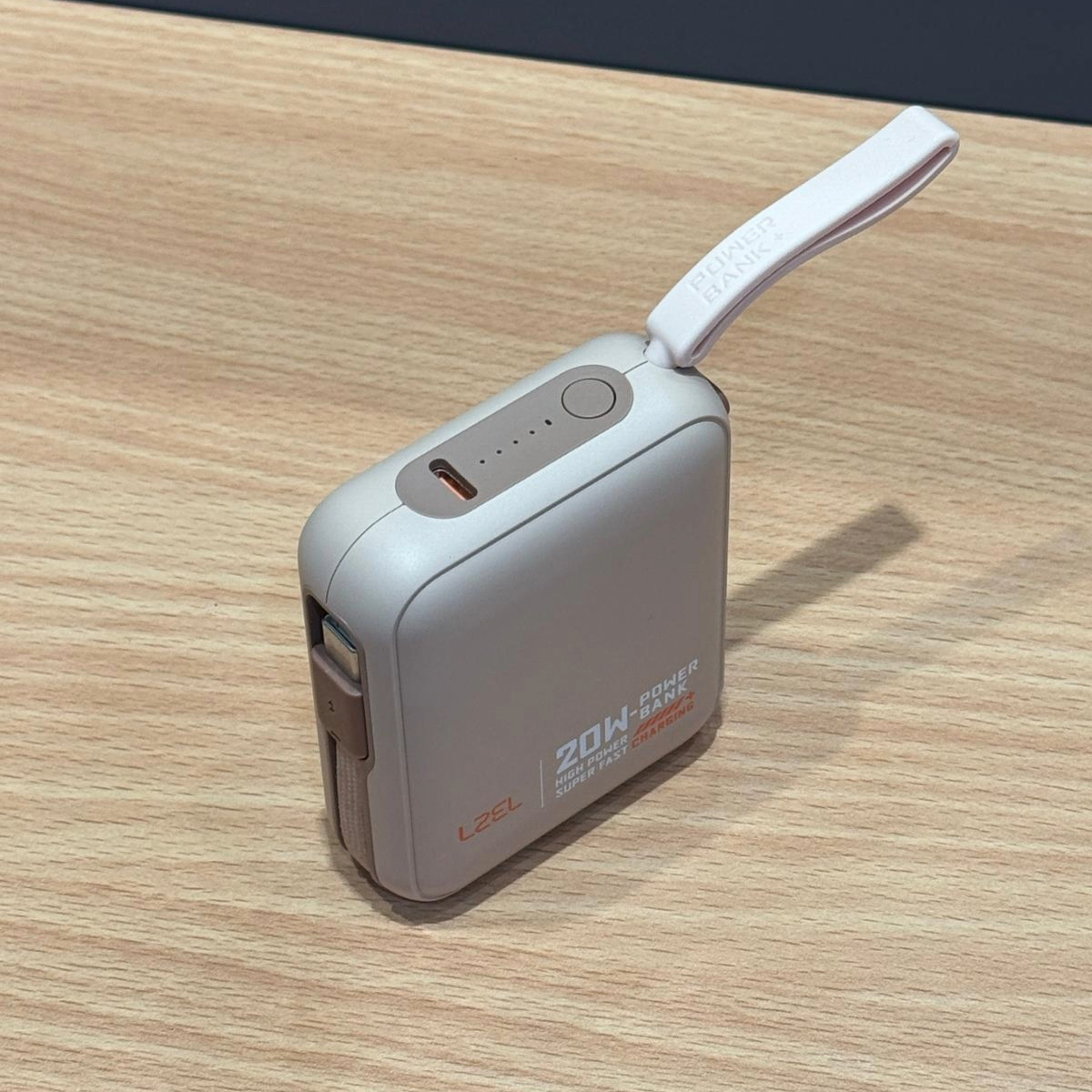 LZEL ZenoFlex Charge Mini 10000mAh PD Power Bank | Mocha