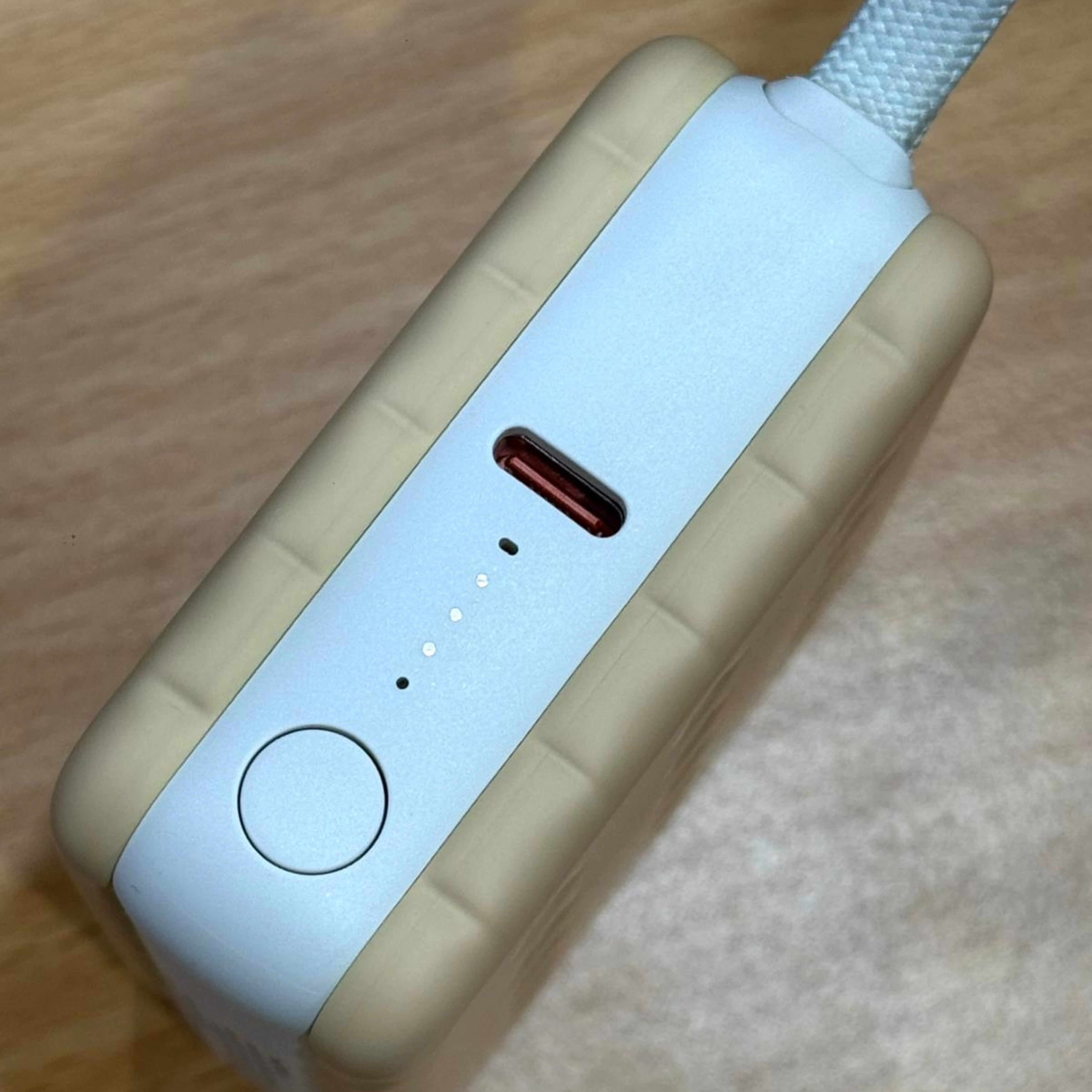 LZEL ZenoFlex MaxLux Mini 10000mAh PD Power Bank | Beige