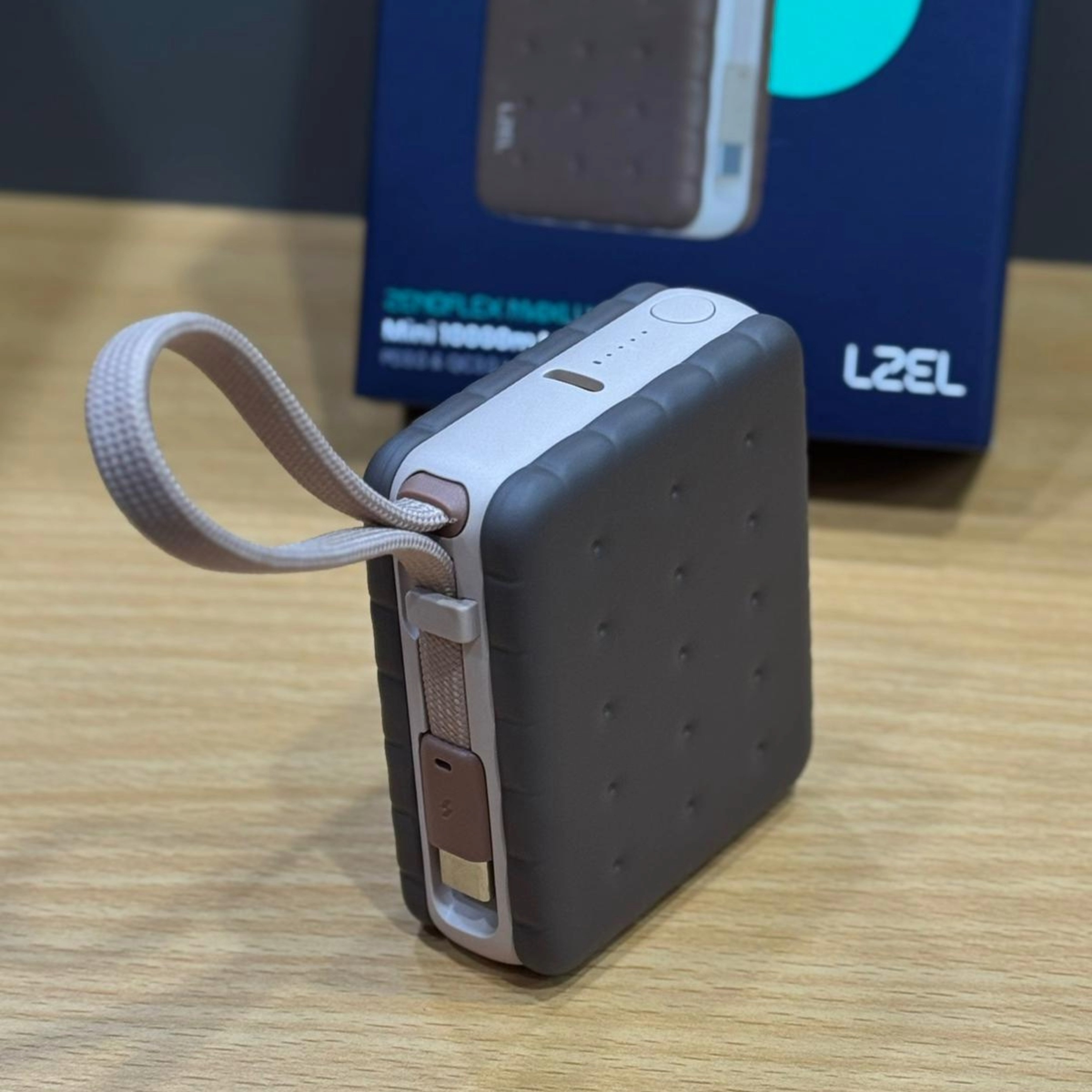 LZEL ZenoFlex MaxLux Mini 10000mAh PD Power Bank | Navy Blue