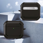 LZEL Airpods 4 Aurum Guard Max Hard PC+TPU Case | Black