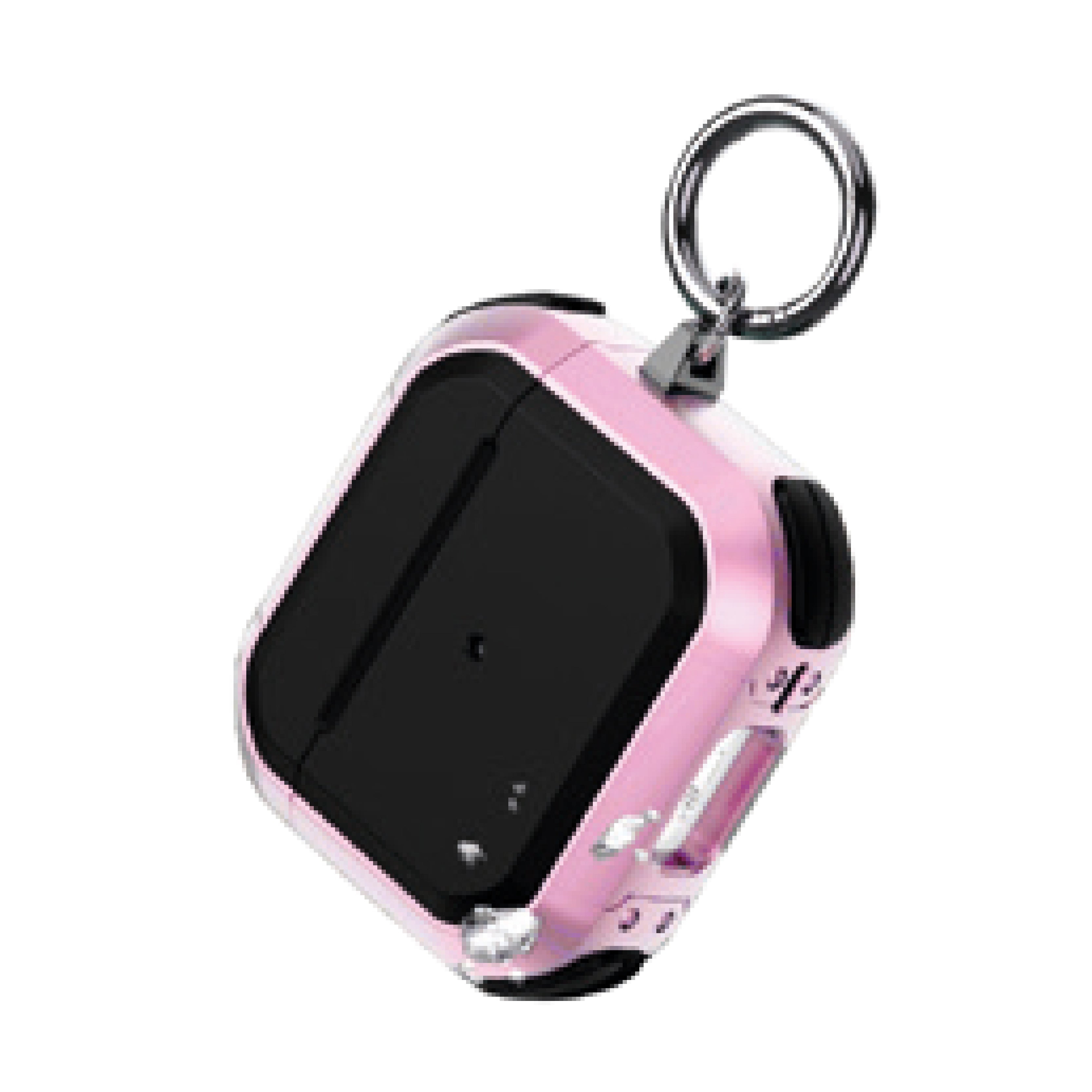 LZEL Airpods 4 Aurum Guard Max Hard PC+TPU Case |Pink/Black