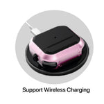 LZEL Airpods 4 Aurum Guard Max Hard PC+TPU Case | Pink/Black