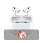 سماعات Apple AirPods Pro الجيل الثاني مع علبة شحن MagSafe USB-C + عرض الباندل | أبيض