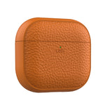 LZEL Airpods 4 Aurum Guard Premium TPU Leather Case | Brown