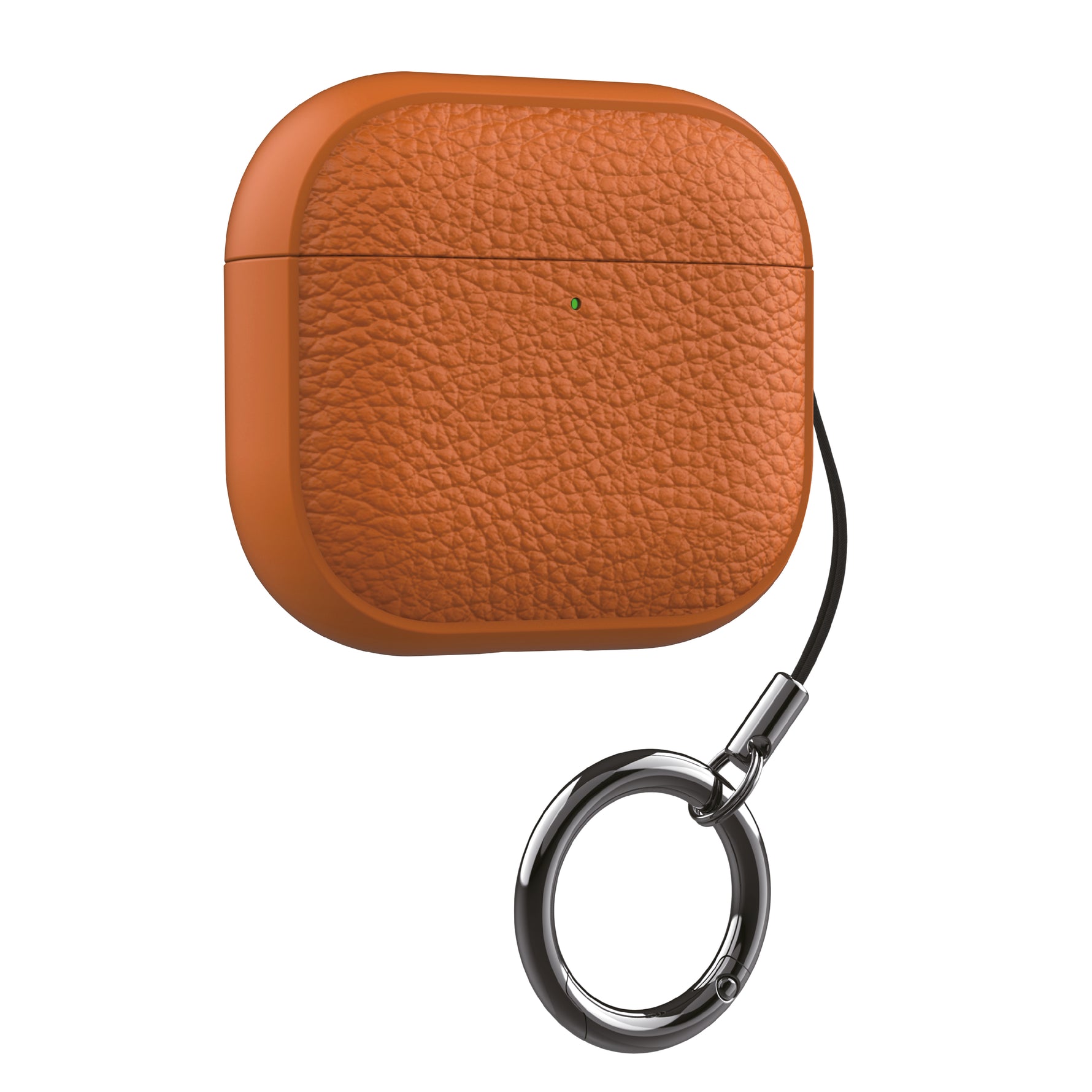 LZEL Airpods 4 Aurum Guard Premium TPU Leather Case | Brown