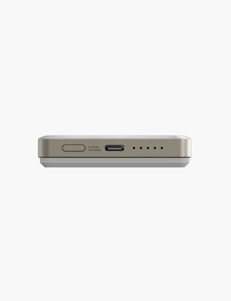 Energea Alupac Air 10k Ultra Slim Magnetic Power Bank 15W | Grey